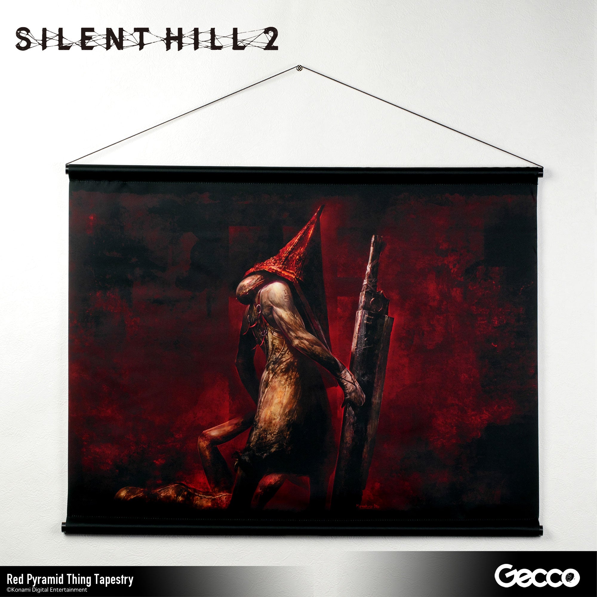 SILENT HILL 2 レッドピラミッドシング タペストリー – Sweet