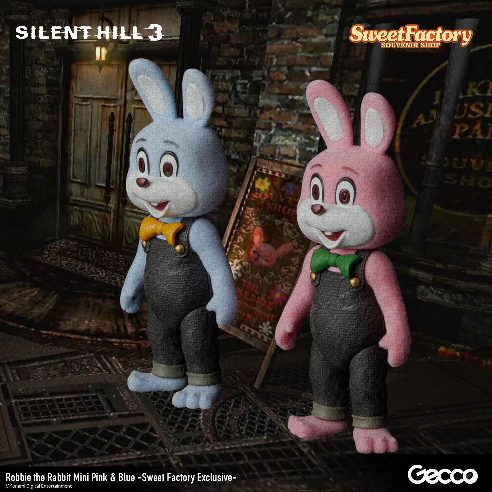 SILENT HILL 3/ ロビー・ザ・ラビット ミニ ピンク&アオ スウィートファクトリー限定 – Sweet Factory