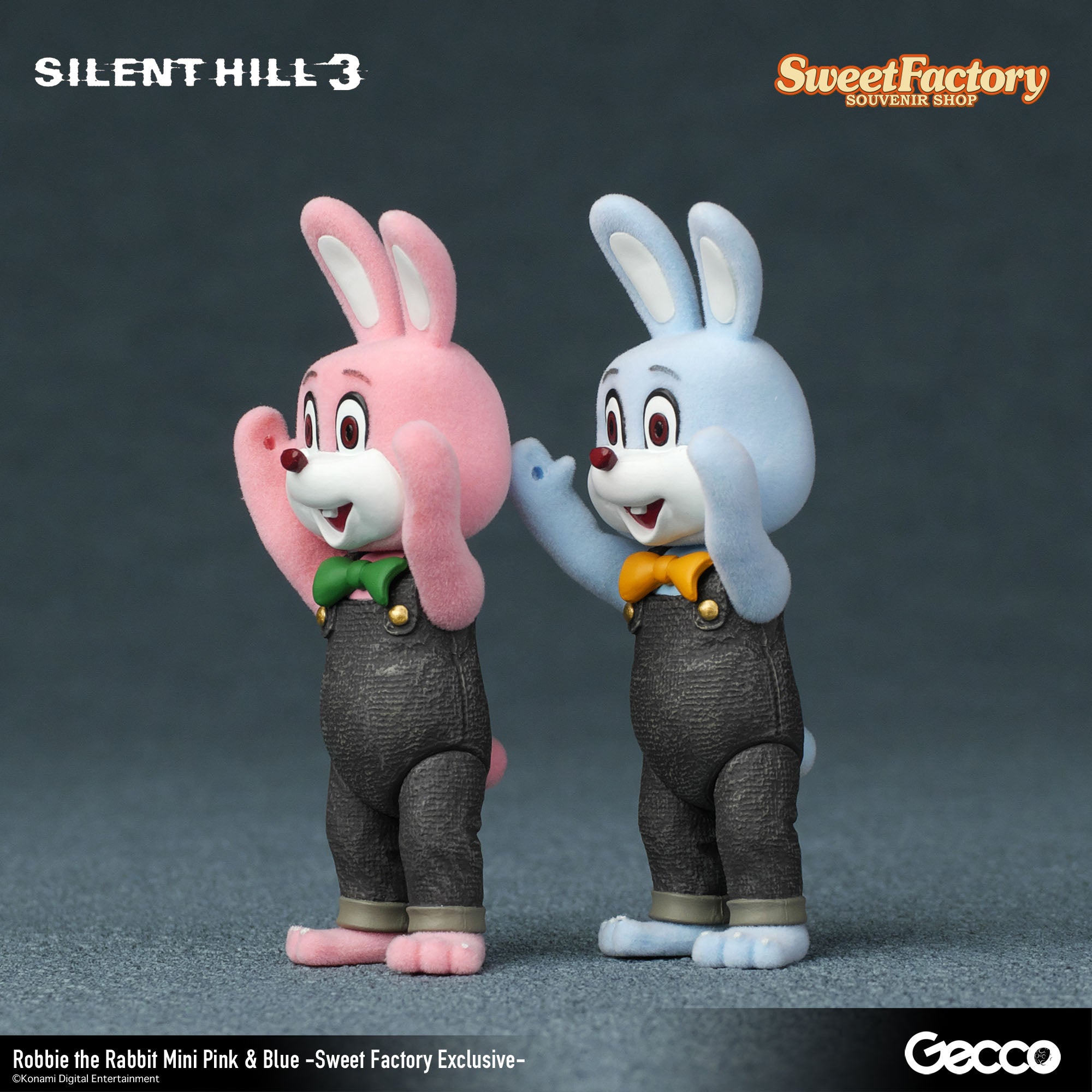 SILENT HILL 3/ ロビー・ザ・ラビット ミニ ピンク&アオ スウィート