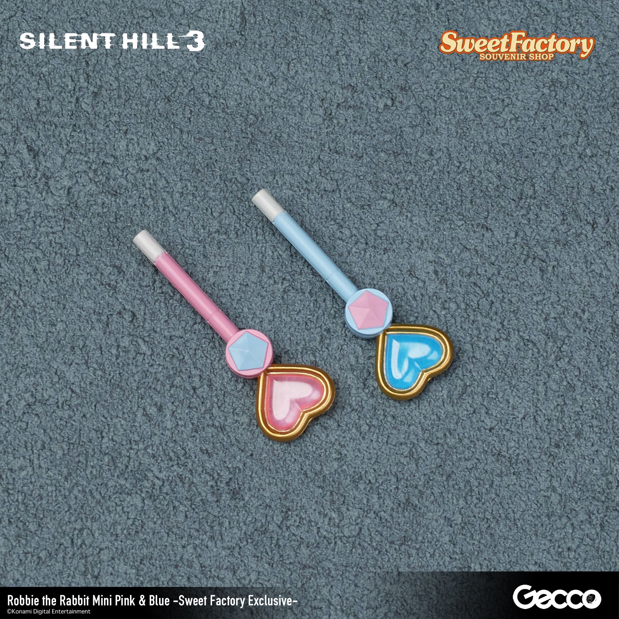 SILENT HILL 3/ ロビー・ザ・ラビット ミニ ピンク&アオ