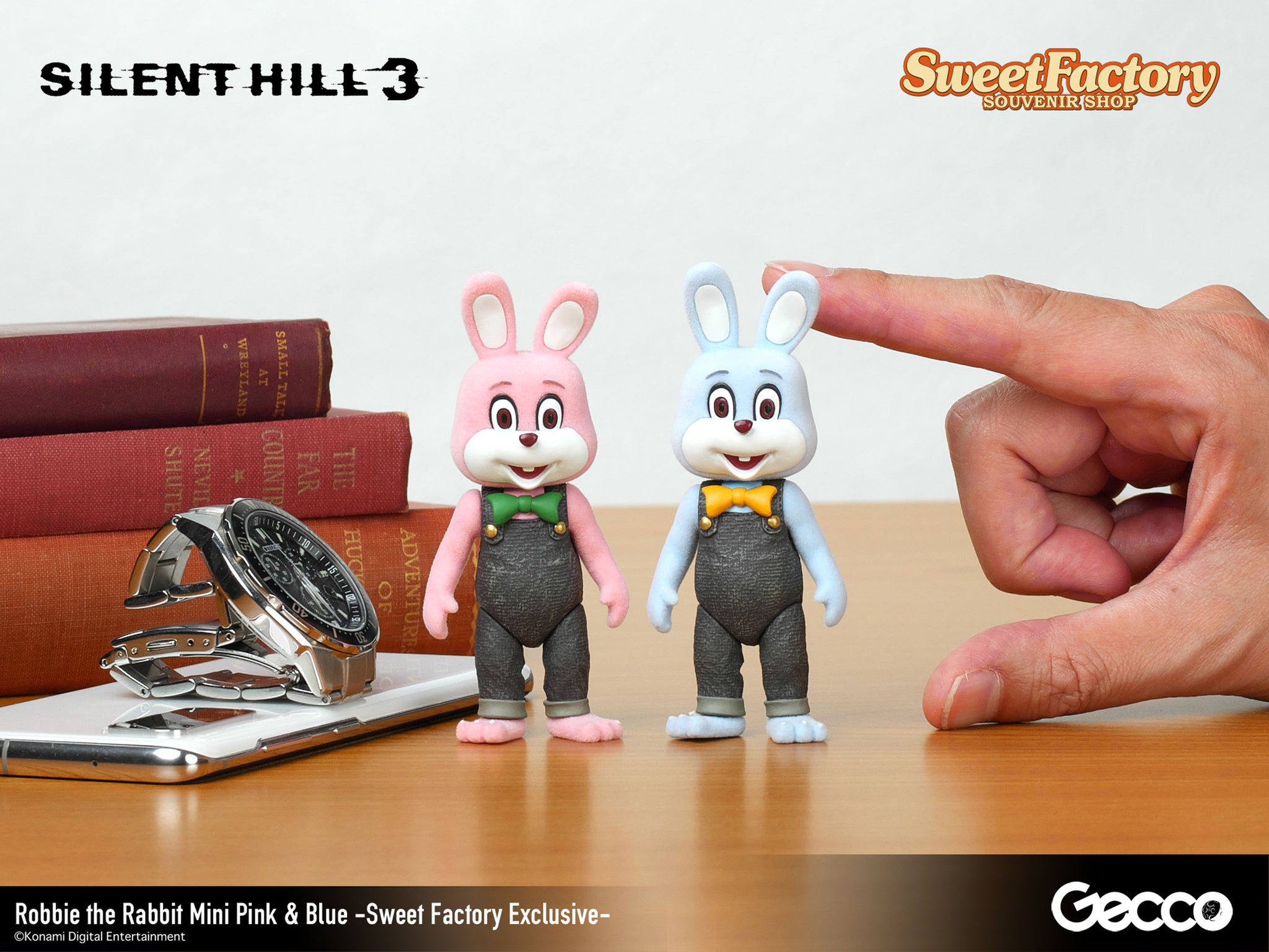 SILENT HILL 3/ ロビー・ザ・ラビット ミニ ピンク&アオ スウィートファクトリー限定 – Sweet Factory